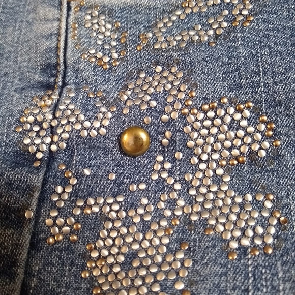 MISHCA embellished cropped/capri jeans, 6 - Picture 10 of 13